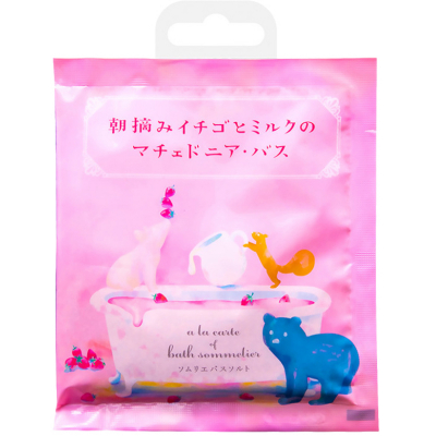 Изображение товара Расслабляющая соль для ванн с коллагеном и экстрактом малины, 40 г