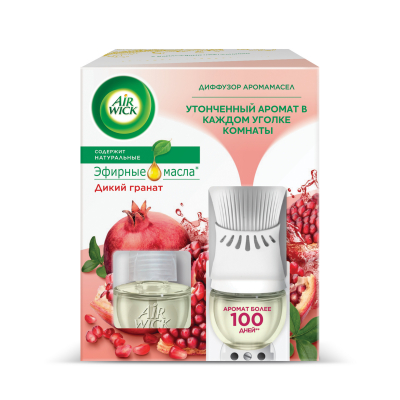 Изображение товара Диффузор аромамасел air wick 19 мл с сменным флаконом дикий гранат