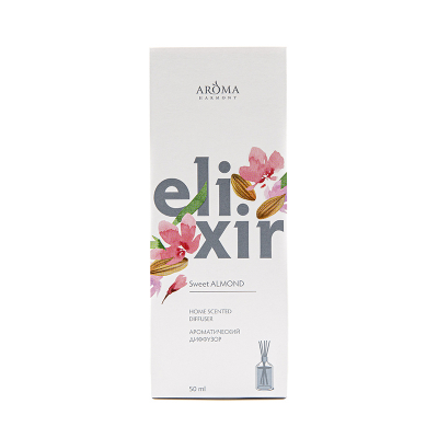 Изображение товара Ароматический диффузор Aroma Harmony Elixir Sweet Almond 50 мл для дома и офиса