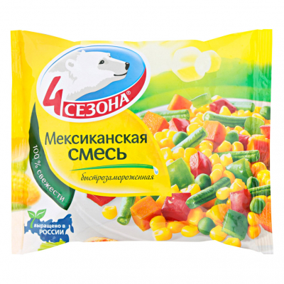 Изображение товара Смесь 4 Сезона Мексиканская 400 г Изображение товара Смесь 4 Сезона Мексиканская 400 г