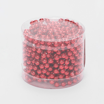 Изображение товара Красивая красная гирлянда из бусин Yiwu E-commerce 5 м для праздников