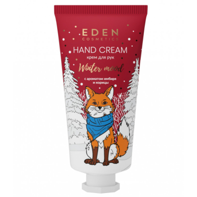 Изображение товара Крем для рук Eden winter mood red с имбирем и корицей 50 мл натуральный уход