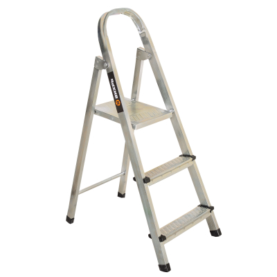 Изображение товара Стремянка стальная Вихрь СС 1x3 надежная лестница для дома и работы