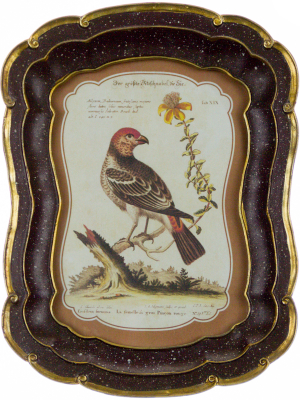 Изображение товара Панно Glasar птица на ветке, 24x18x2 см