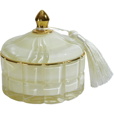 Изображение товара Шкатулка Glasar 10х10х10 см бежевая