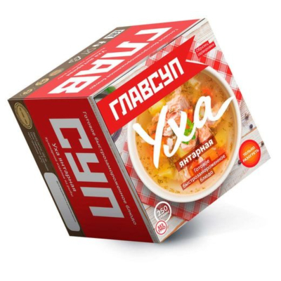 Изображение товара Уха Главсуп янтарная 250 г