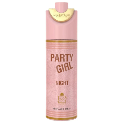 Изображение товара Женский парфюмированный дезодорант Milestone Party girl Night 200 мл