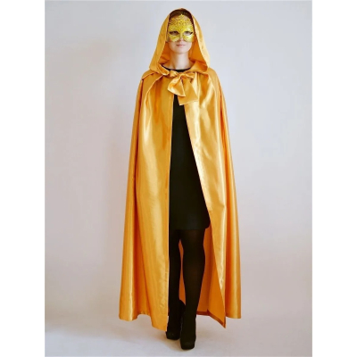 Изображение товара Накидка Гаргамелла атласная Венецианская золотой 180-190