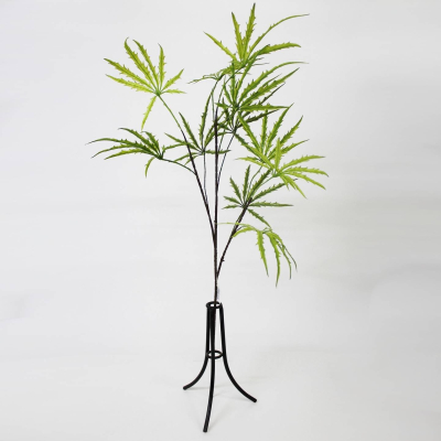 Изображение товара Декоративная ветка Конэко-О зелёная 95 см для интерьера
