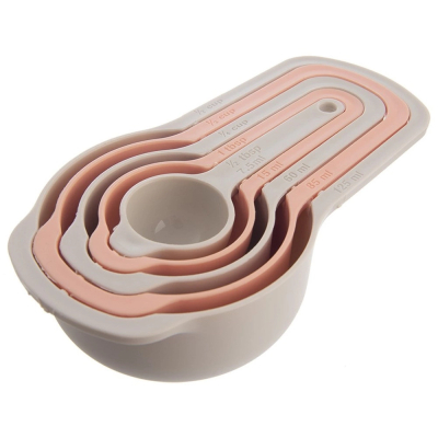 Изображение товара Набор мерных ложек Sun Plastik wow 5 штук для точных измерений на кухне