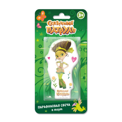 Изображение товара Парафиновая свеча в торт Маши из Сказочного патруля 69 рублей Изображение товара Парафиновая свеча в торт Маши из Сказочного патруля 69 рублей