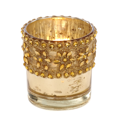 Изображение товара Подсвечник Goodwill deco Flower золотой 8 см