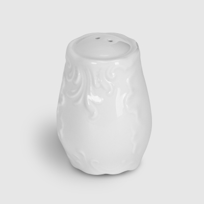 Изображение товара Перечница Cmielow Rococo из фарфора белого цвета