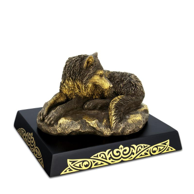 Изображение товара Статуэтка Empire волк 24х27х19 см