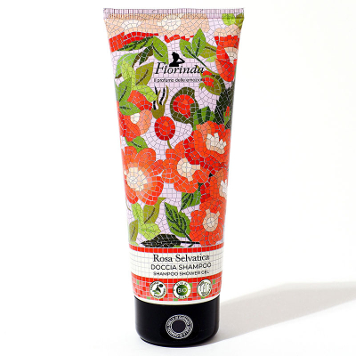 Изображение товара Гель для душа Florinda Итальянская Мозаика Дикая роза 200 мл