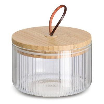 Изображение товара Банка Zeller 19475 для сыпучих продуктов стекло и бамбук 520 мл Изображение товара Банка Zeller 19475 для сыпучих продуктов стекло и бамбук 520 мл