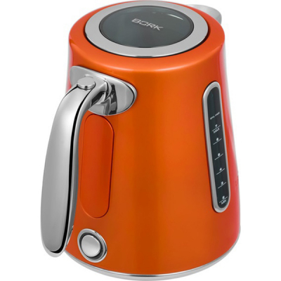 burnt orange electric kettle