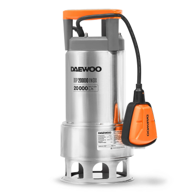 Изображение товара Насос дренажный DAEWOO DDP 20000 Inox для грязной воды 1100 Вт Изображение товара Насос дренажный DAEWOO DDP 20000 Inox для грязной воды 1100 Вт