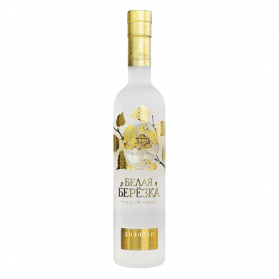 Изображение товара Водка Белая Березка Золотая 700 мл Изображение товара Водка Белая Березка Золотая 700 мл