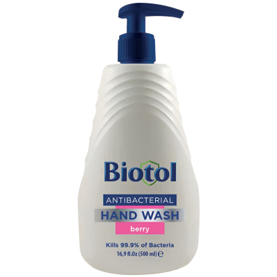 Изображение товара Жидкое мыло Biotol ягоды 500 мл для рук и тела с ягодным ароматом