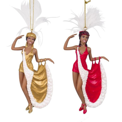 Изображение товара Игрушка елочная Kurt S. Adler showgirl 13 см снегурочка украшение елки