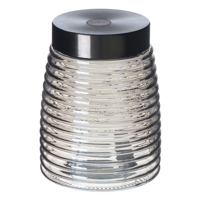 Изображение товара Банка для хранения продуктов Zeller объемом 1250 мл из стекла и металла Изображение товара Банка для хранения продуктов Zeller объемом 1250 мл из стекла и металла