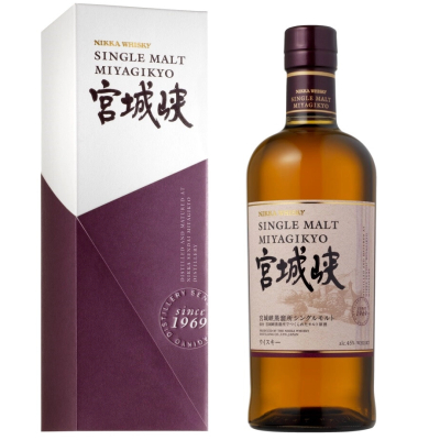 Изображение товара Виски односолодовый Nikka, "Miyagikyo", в подарочной упаковке 0.7 л