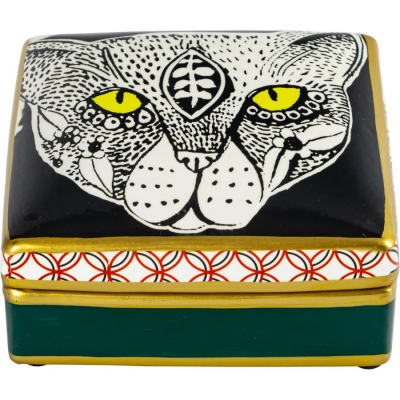 Изображение товара Шкатулка Glasar 18х18х10 см из керамики для хранения мелочей