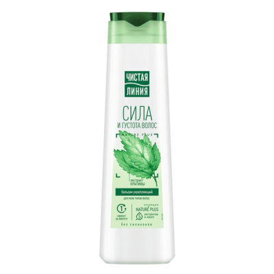 Изображение товара Бальзам-ополаскиватель Чистая Линия Укрепляющий Крапива 380 мл