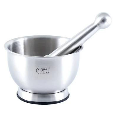Изображение товара Ступка с пестиком Gipfel 5452 из нержавеющей стали, 11 см