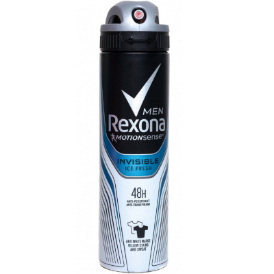 Изображение товара Антиперспирант Rexona Невидимый лед 150мл от запаха и пятен на одежде