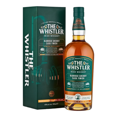 Изображение товара Купажированный виски "The Whistler" Oloroso Sherry Cask Finish 0. 7л в подарочной упаковке