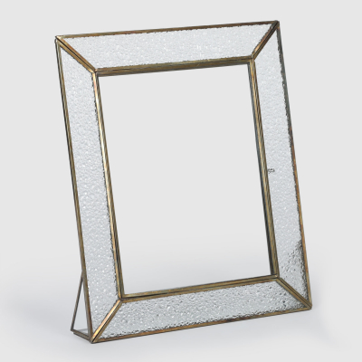 Изображение товара Элегантная фоторамка из черного металла и стекла P.M. Overseas 29x5.5x34 см стиль ар-деко