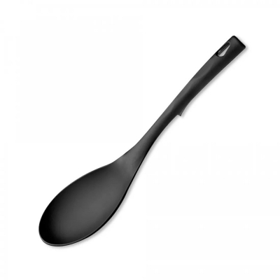 Изображение товара Ложка Olympia diamante 28.5 см черная посудомоечная машинка италия