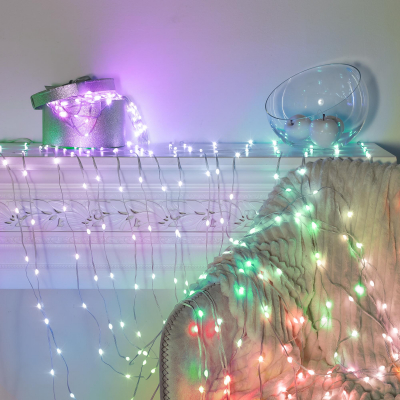 Изображение товара Электрогирлянда новогодняя Reason APP 2400 LED 200 Вт 300х200 см для улицы, со стартовым шнуром