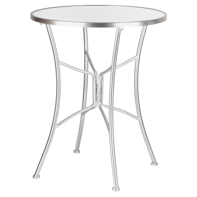 Изображение товара Столик журнальный Glasar белый 62x62x69 см современный дизайн