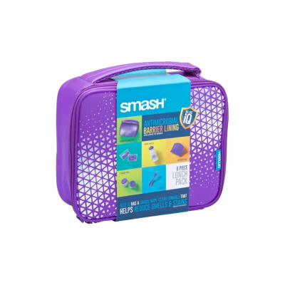 Изображение товара Набор Smash для ланча 8 предметов фиолетовый комплект для хранения и переноски