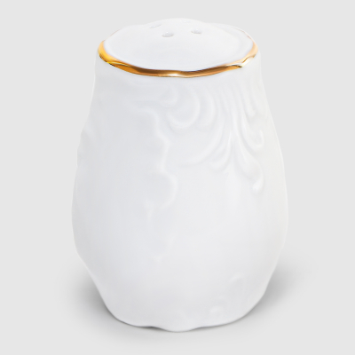 Изображение товара Солонка Cmielow Rococo 3604 из фарфора белого цвета для сервировки стола