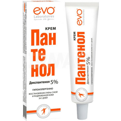 Изображение товара Крем для тела Evo Laboratoires Пантенол 46 мл с противовоспалительным эффектом