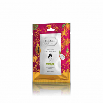 Изображение товара Маска для лица Deep Sense тропические фрукты увлажнение и осветление