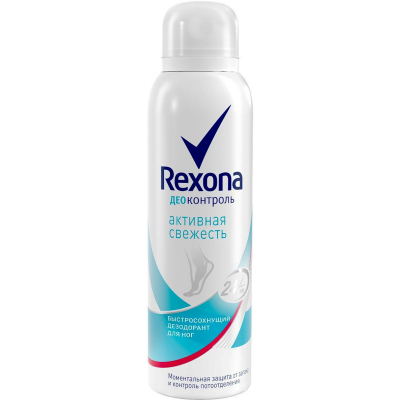 Изображение товара Реформированый антиперспирант Rexona ДеоКонтроль Активная свежесть 150 мл для ног