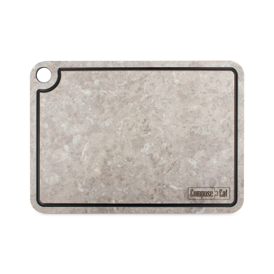 Изображение товара Доска разделочная ComposeEat мрамор 29x20 см с желобом и кольцом для подвешивания Изображение товара Доска разделочная ComposeEat мрамор 29x20 см с желобом и кольцом для подвешивания