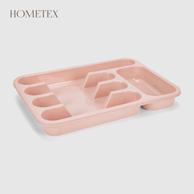 Изображение товара Контейнер для хранения столовых приборов Hometex коралловый полипропилен