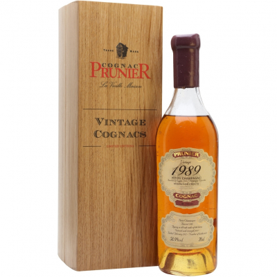 Изображение товара Коньяк Prunier Petite Champagne 1989 58, 9%, 0, 7 л - элитный французский напиток Изображение товара Коньяк Prunier Petite Champagne 1989 58, 9%, 0, 7 л - элитный французский напиток