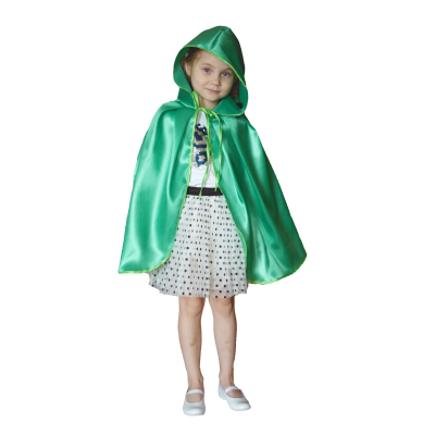 Изображение товара Накидка Larisol Kids атласная детская зеленая Р.50