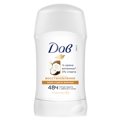 Изображение товара Антиперспирант Дав Ритуал Красоты Восстановление 40 мл