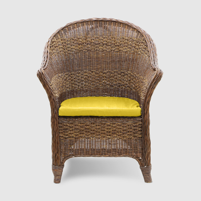 Кресло Rattan grand ankara с подушкой medium brow, фотография 3
