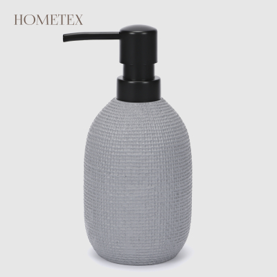 Изображение товара Диспенсер Hometex Клетка для жидкого мыла темно-серый