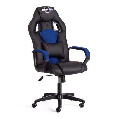 Изображение товара Игровое кресло TC Driver из искусственной кожи с регулировками и вентиляцией Изображение товара Игровое кресло TC Driver из искусственной кожи с регулировками и вентиляцией