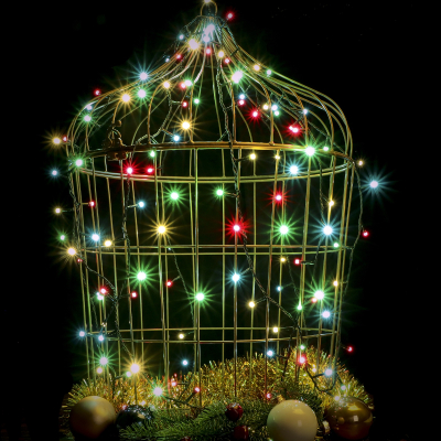 Изображение товара Электрогирлянда Reason 320 LED 15.95 м с режимами мигания для украшения помещений